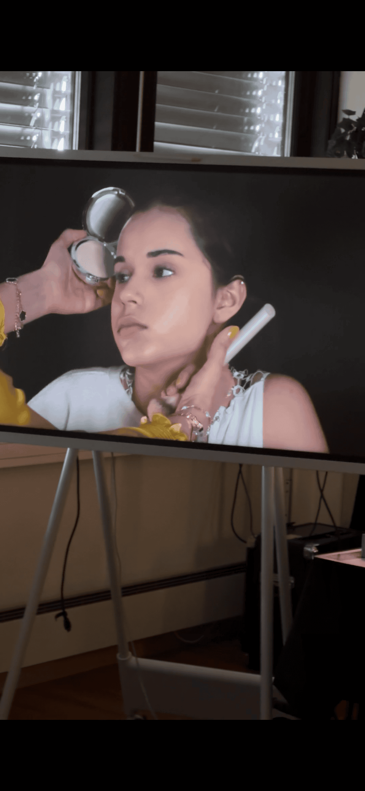Private makeup lesson with Kinzza Raja